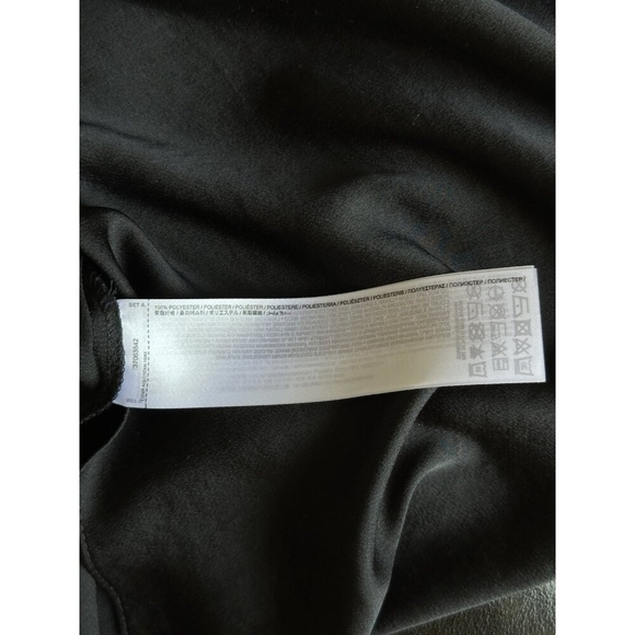 Joseph Ribkoff Black Taffeta Asymmetrical High Low Skirt Women’s Size 10 NWOT - Picture 6 of 6